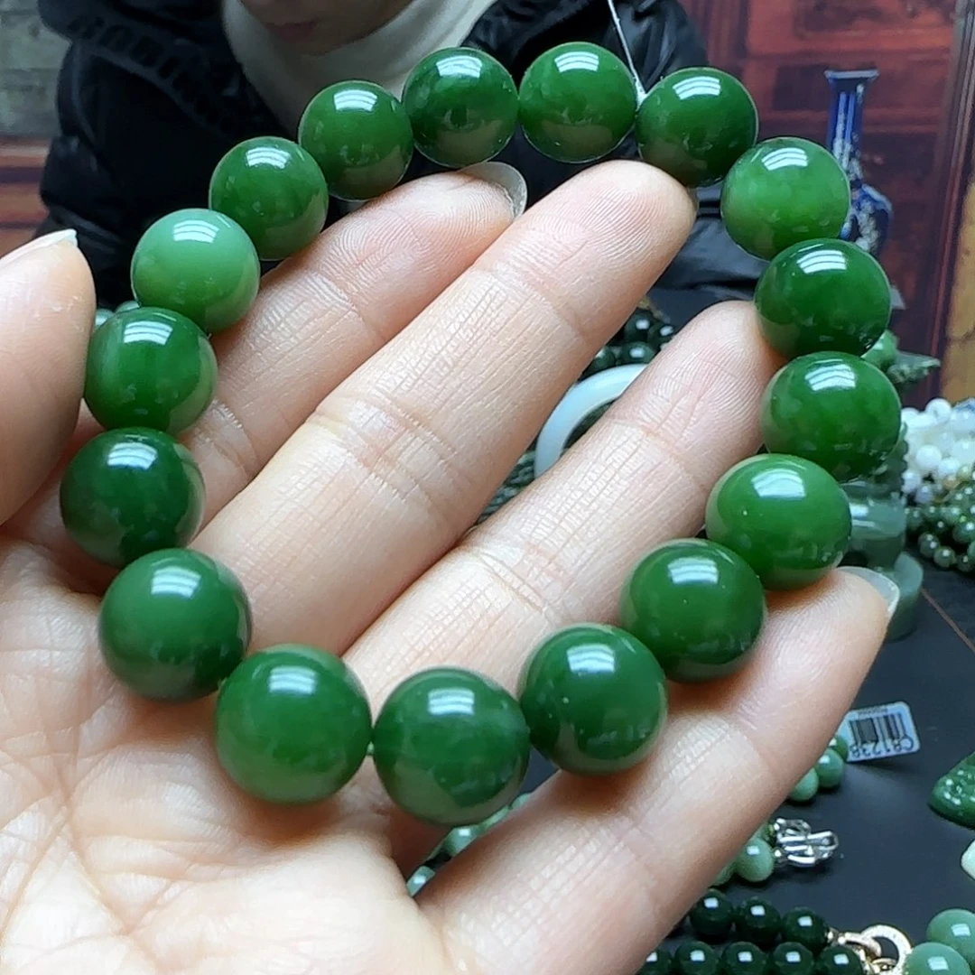 和田玉手串未镶嵌