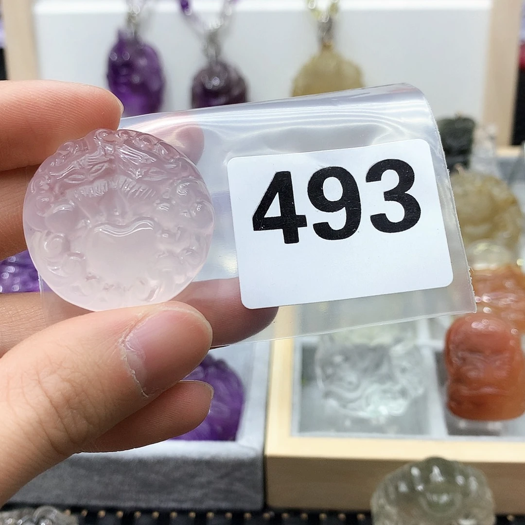 水晶颈饰未镶嵌吊坠