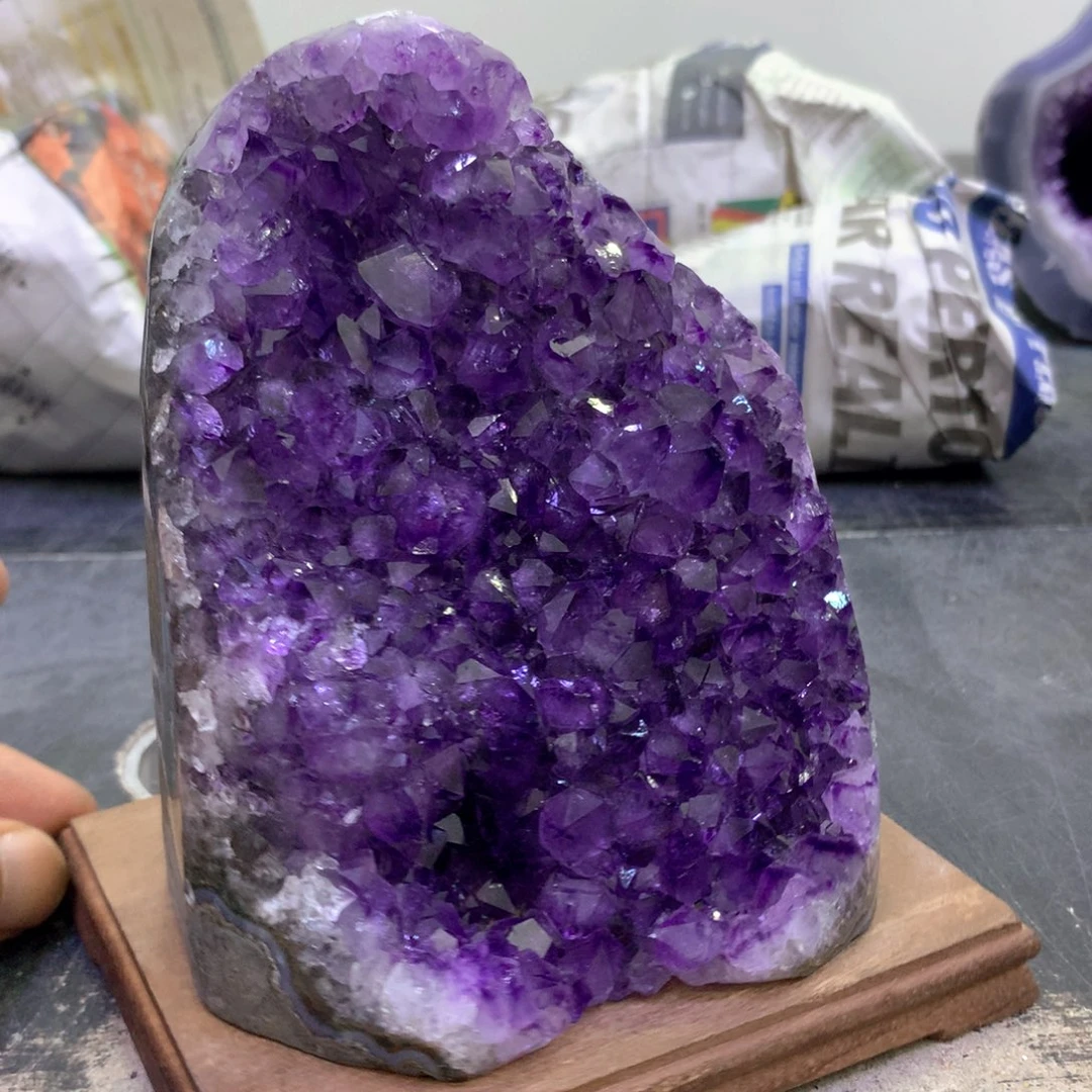 紫晶珠宝半成品未镶嵌紫晶173