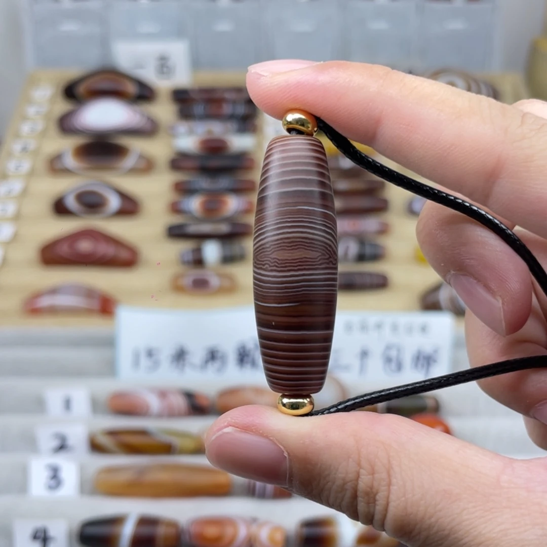 玛瑙/玉髓合金颈饰