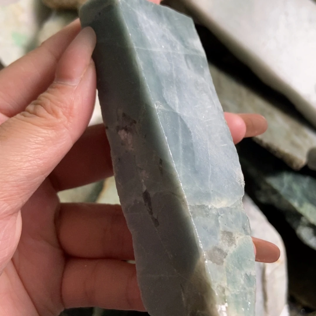 翡翠未镶嵌挂件天然翡翠