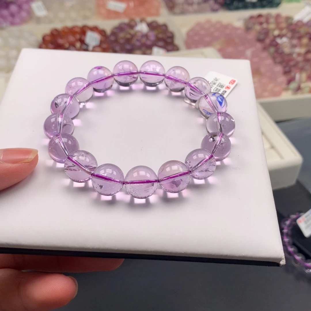 水晶手链未镶嵌玻利维亚12，A63