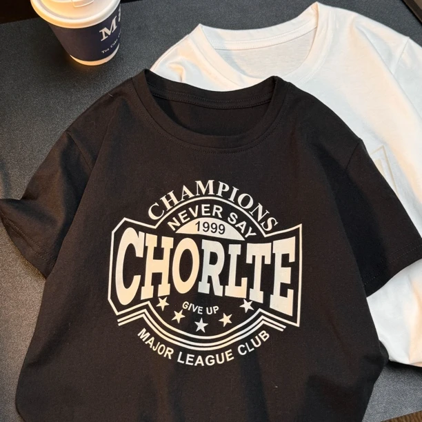 男童短袖T恤纯棉2025新款百搭时髦儿童夏装宽松上衣夏季潮童t