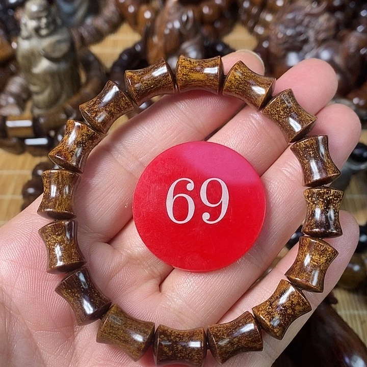 陆***空贡木手串/手链竹节珠1013