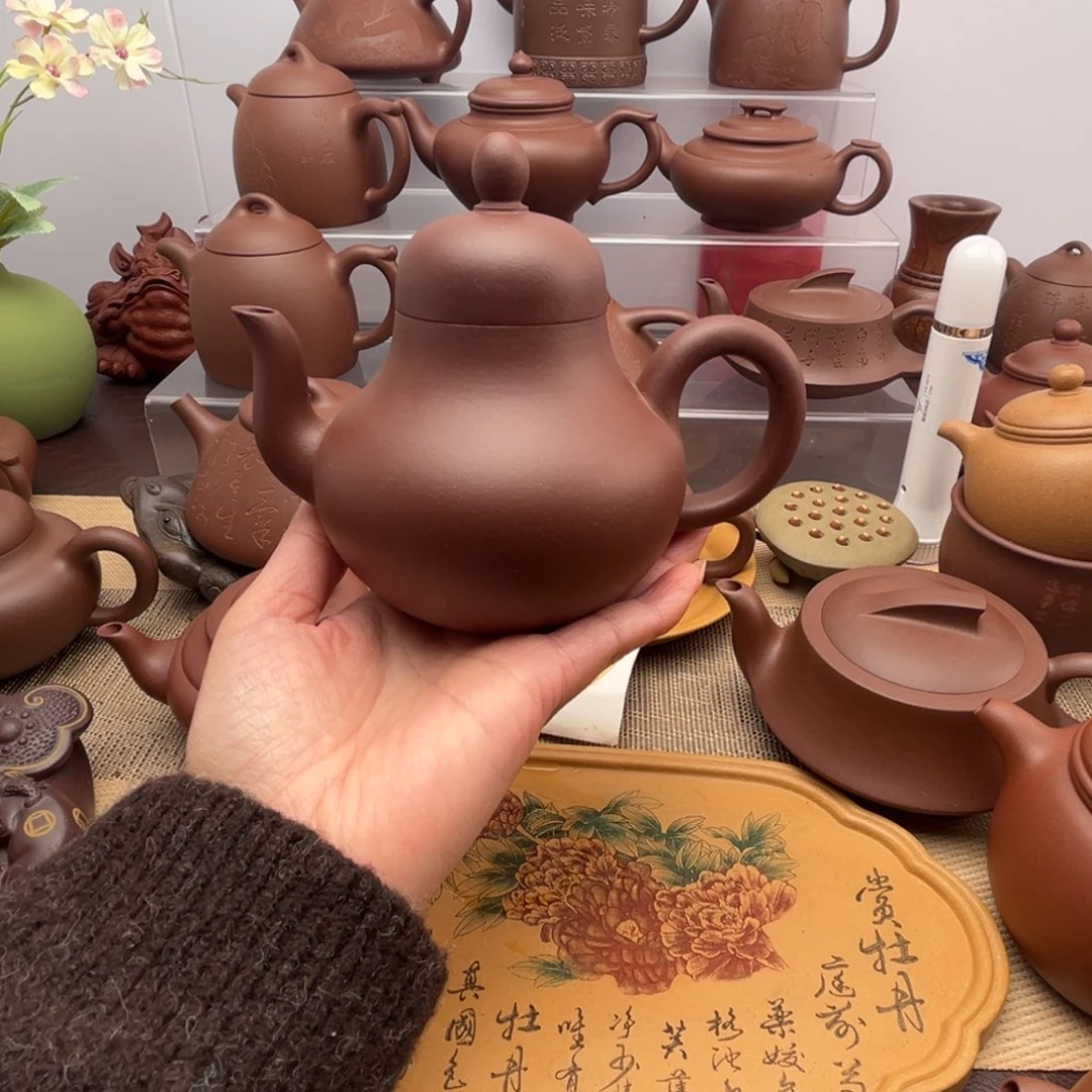 小***凉紫砂茶壶底槽清思婷壶