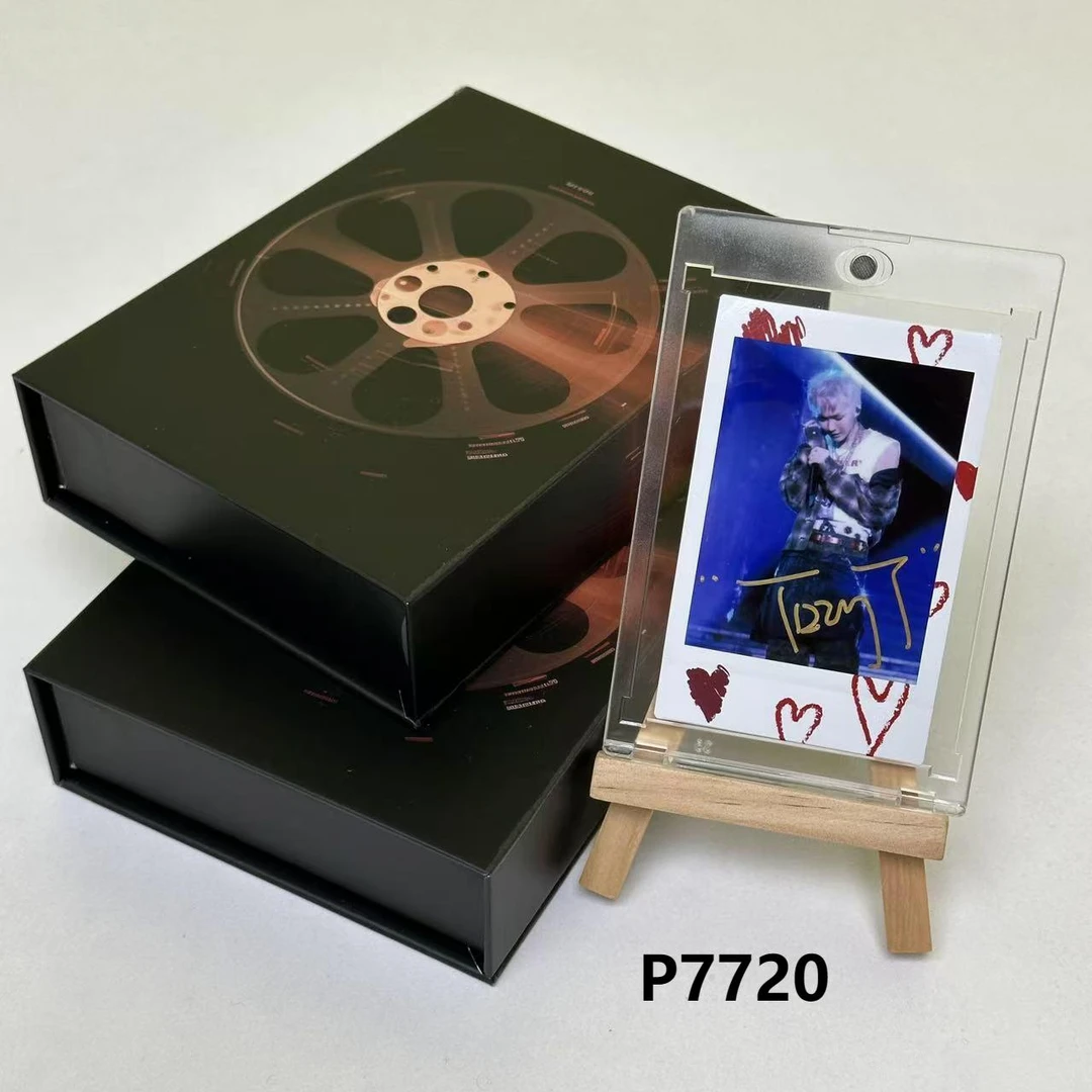 P7720 谢锐韬 正品拍立得照片 爱心边框