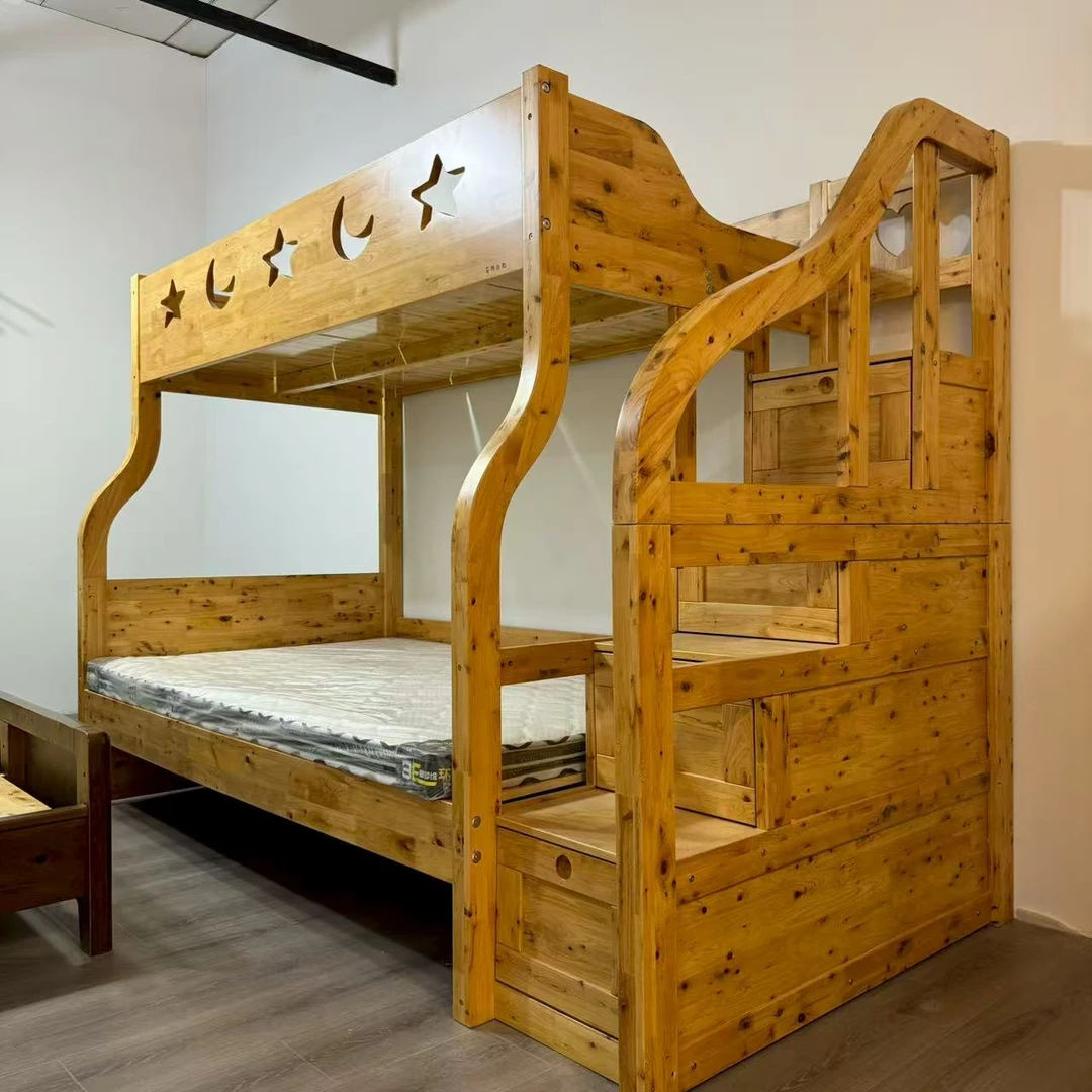 特价香柏木子母床