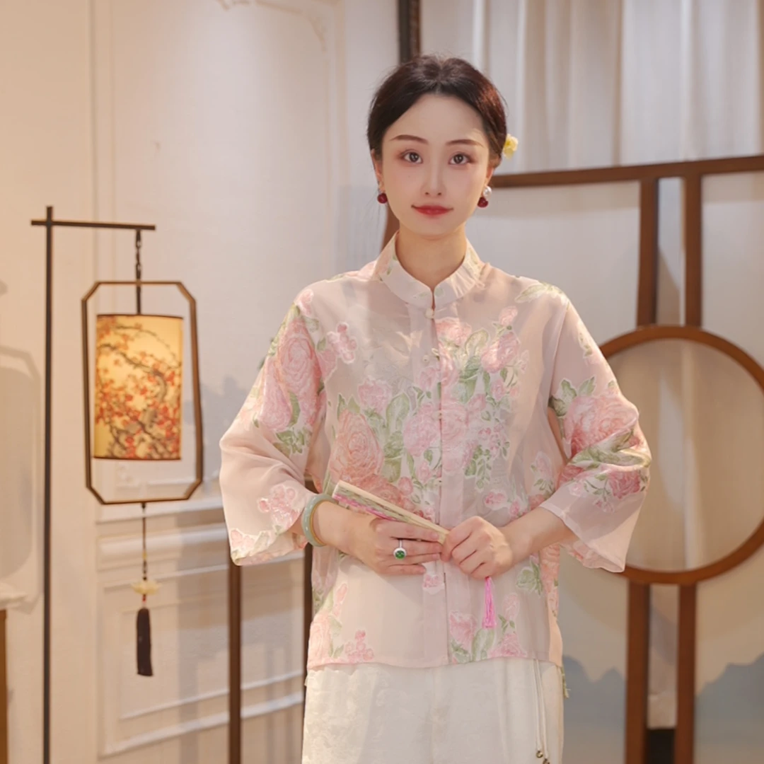 丝年.长相思｜新中式国风时尚百搭重磅防晒上衣外套-5274