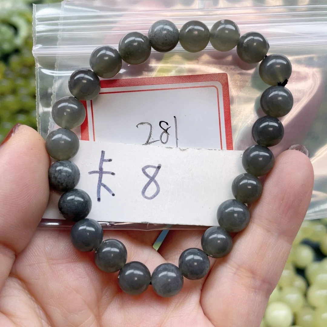 未镶嵌蛇纹石玉手串