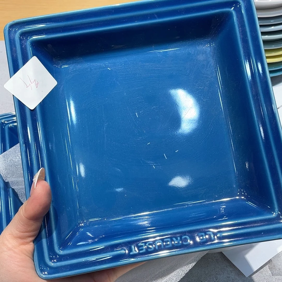 精品进口瓷器瓷片21*21