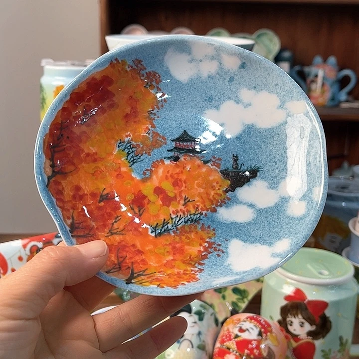 陶景德镇釉下手绘陶瓷