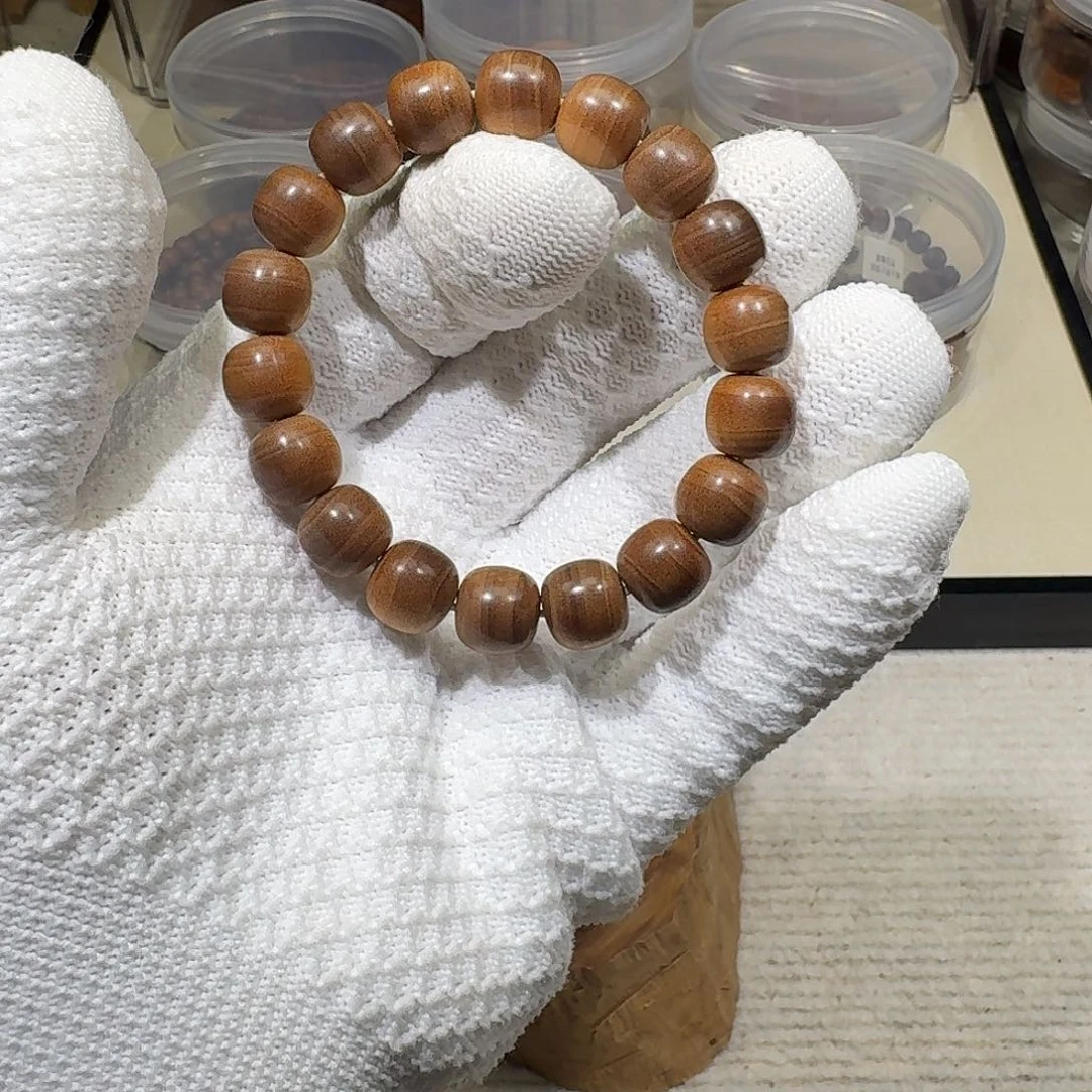 檀香木手串/手链焦糖横纹黑肉虎皮纹1112老型