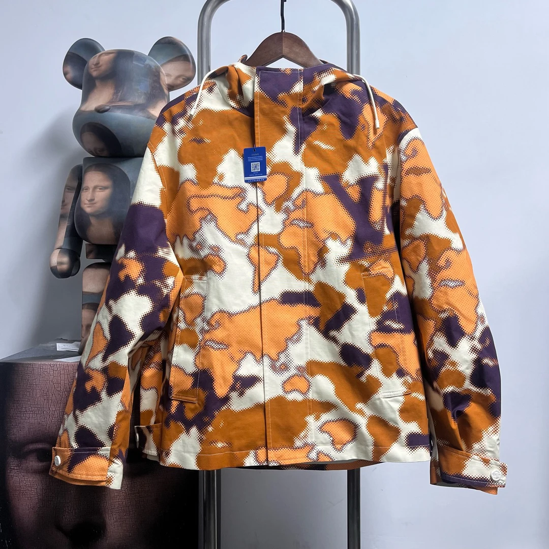 99新 LouisVuitton/路易威登 Lv新款地图冲锋衣尺码：46