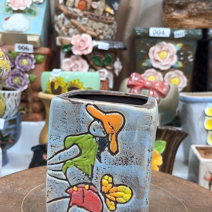 红陶粗陶多肉花盆