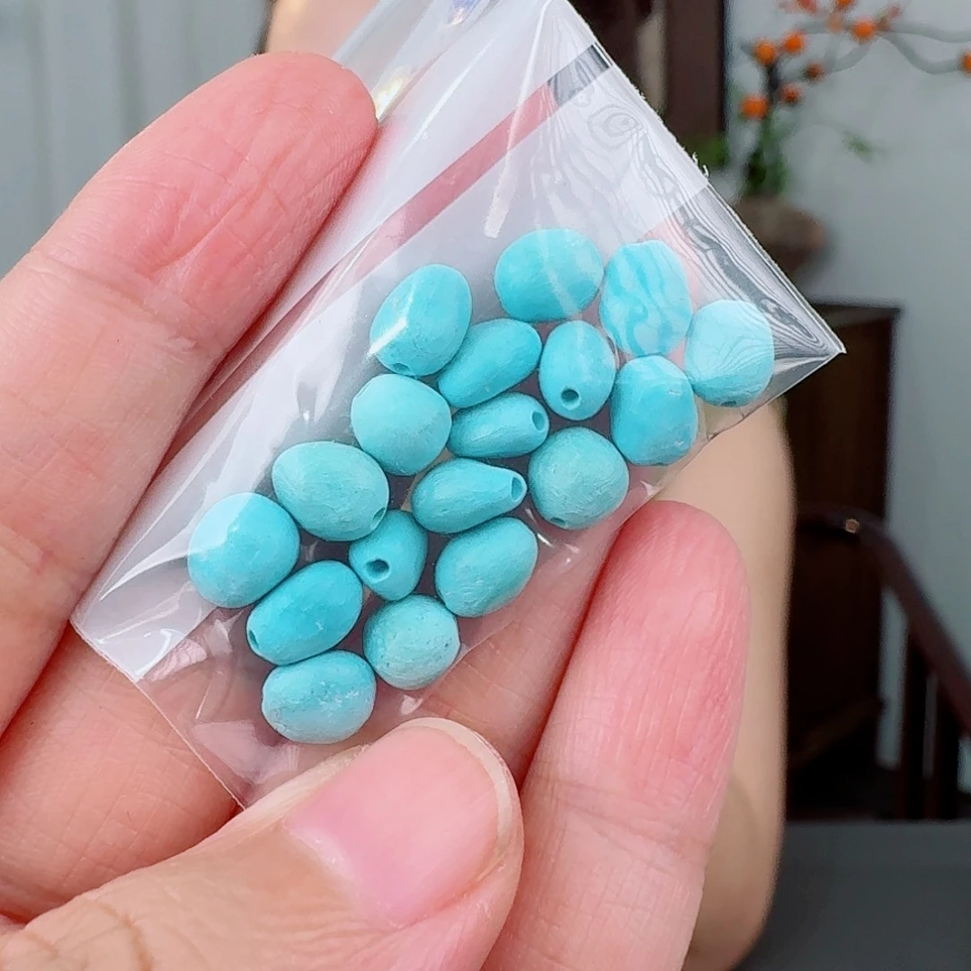 未镶嵌绿松石珠宝奇石