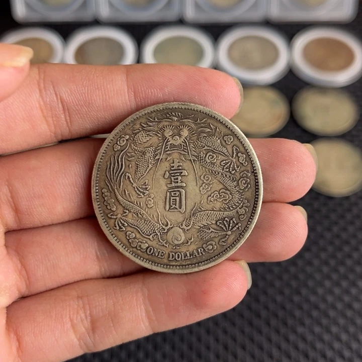 金属大头龙洋船洋工艺品