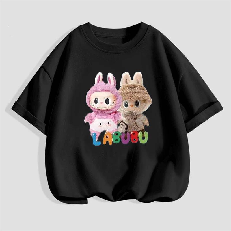 儿童短袖男女童t恤2025夏季新款中大童打底夏装纯棉宽松上衣潮流