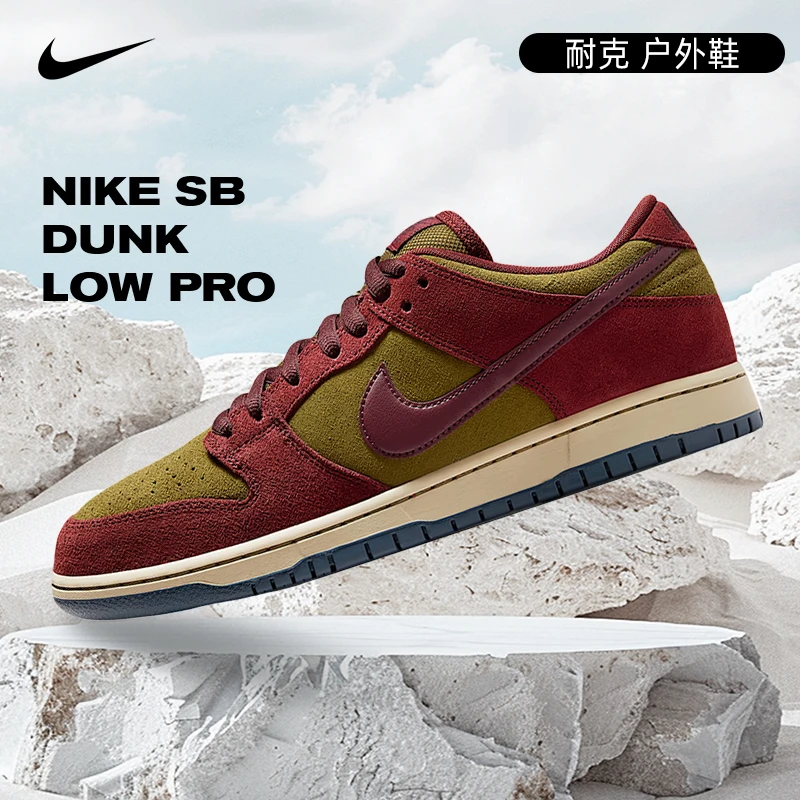 NIKE耐克男鞋NIKE SB DUNK LOW PRO时尚个性百搭户外鞋HQ1625-600