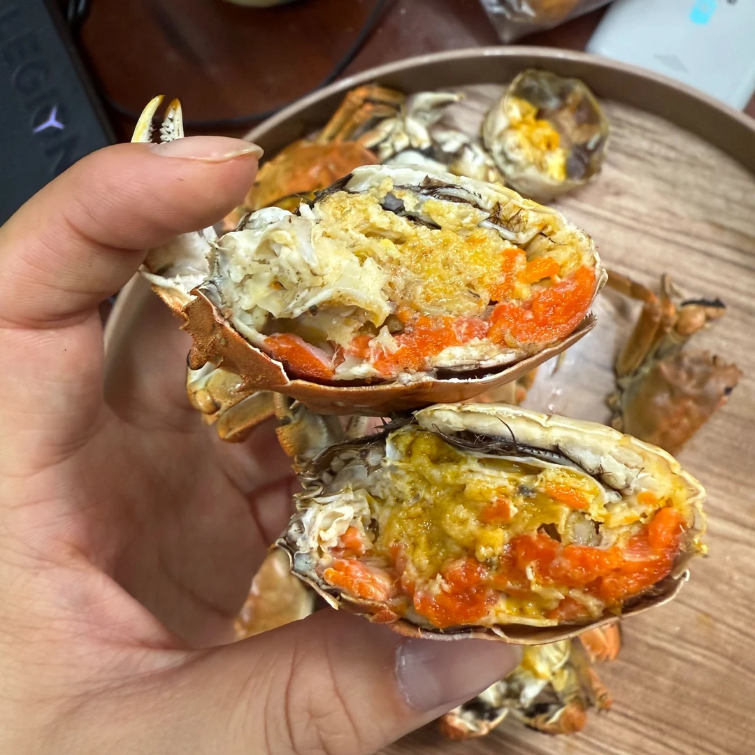 【活蟹】盘锦河蟹1.5-1.3两2斤装母蟹 只只手挑 顺丰发货T