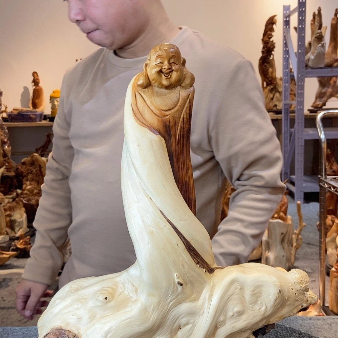 柏木（崖柏）太行崖柏根雕摆件