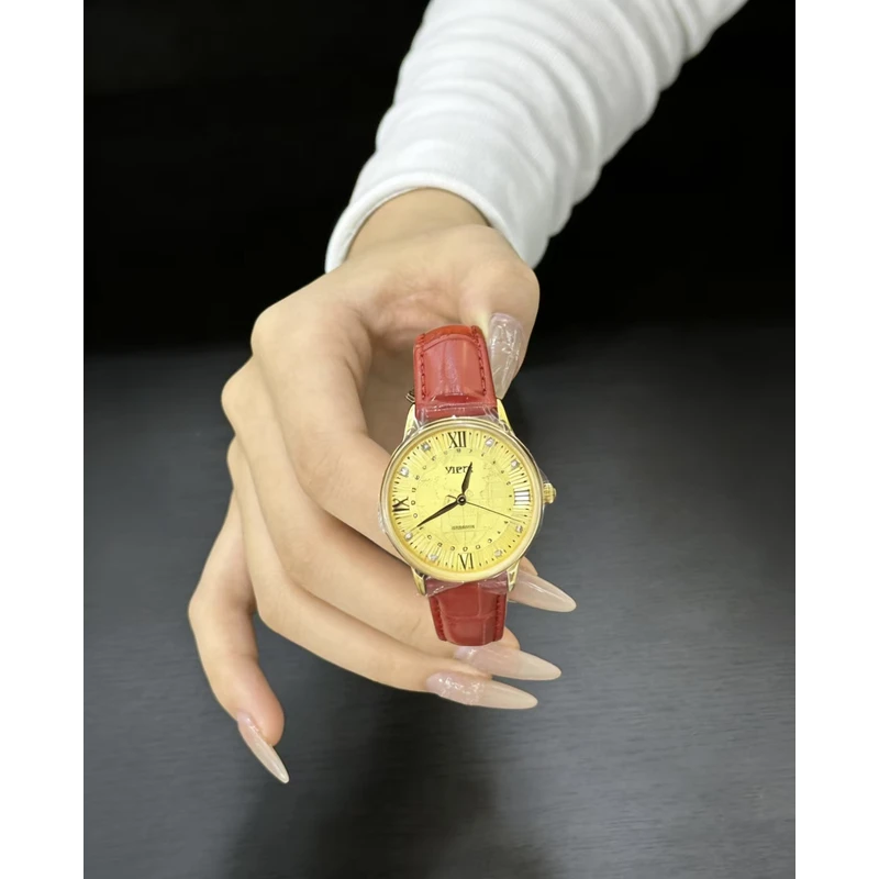 唯爱-流浪地球款女士黄金腕表（石英机芯0.1克）