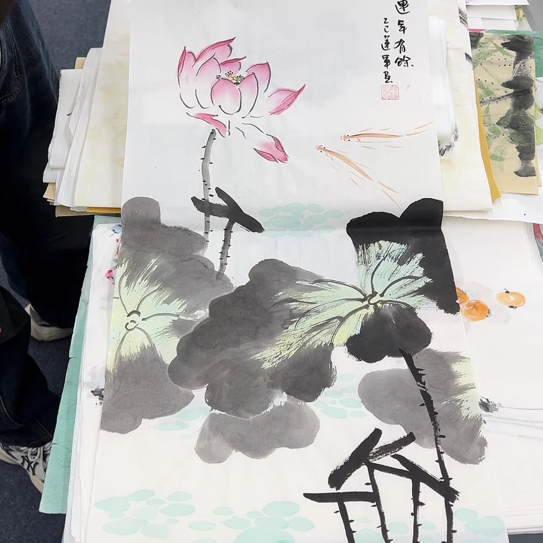 国画纯手绘作品欣赏