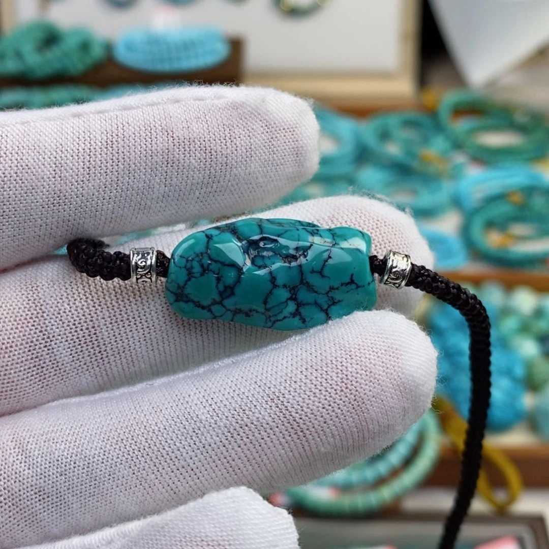 未镶嵌绿松石项链