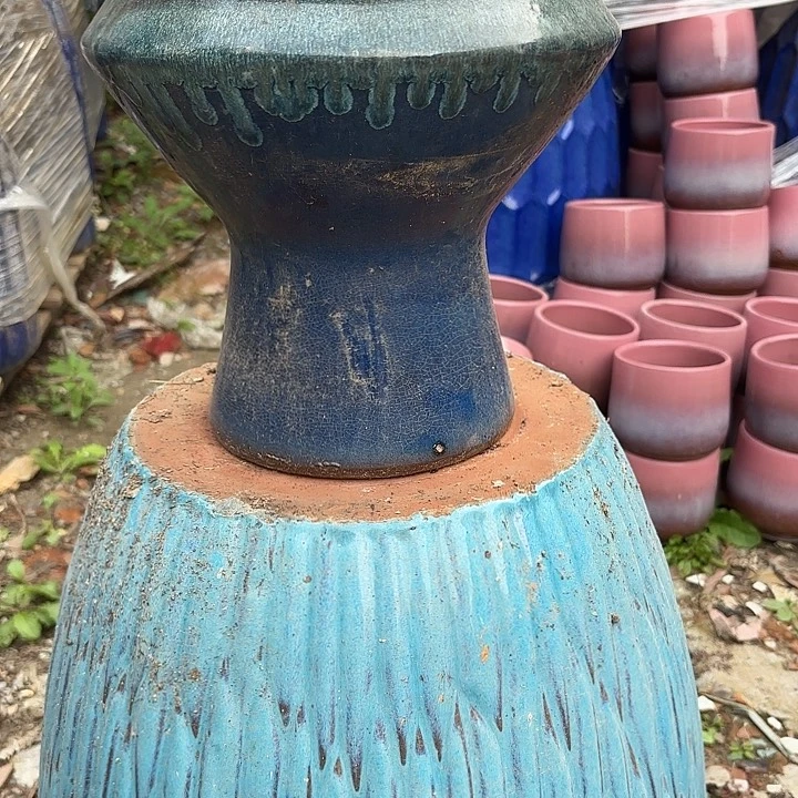 高度25厘米口径24.5厘米瑕疵