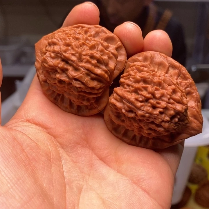 吊坠文玩核桃文玩核桃朱雀42～