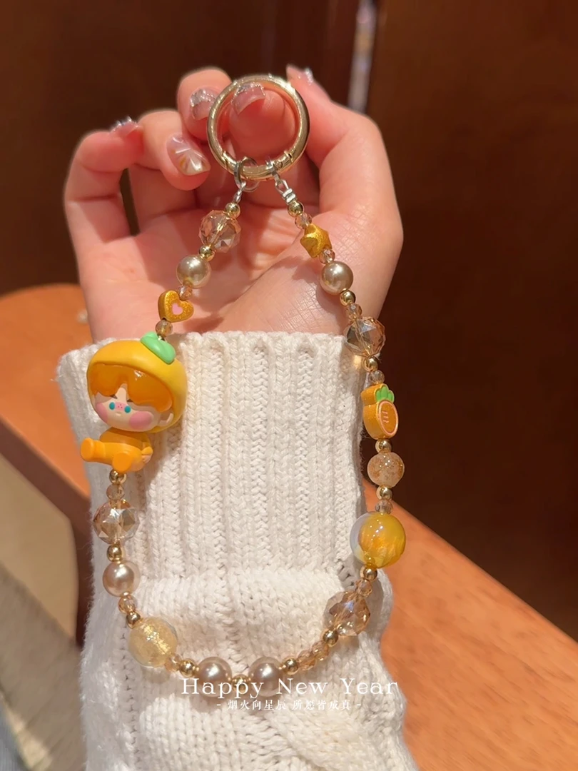 【正版新年】PINO JELLY潮玩手机壳挂件饰品挂饰创意可爱手机链