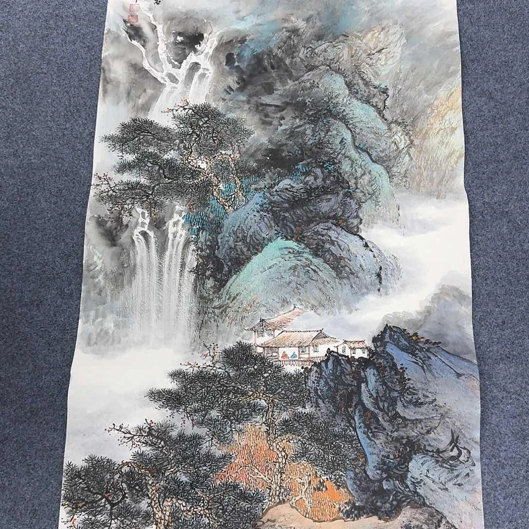 国画国画作品宣纸纯手绘