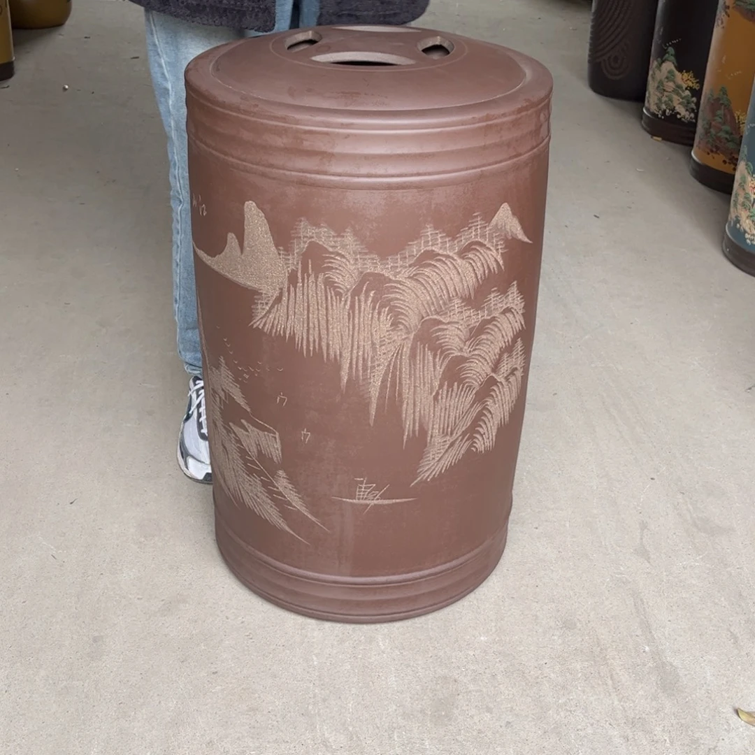 茶叶罐紫砂80 饼茶叶罐