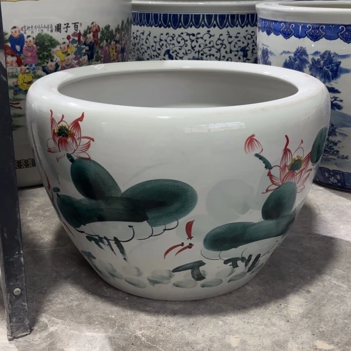 荷花微瑕口径70高度50