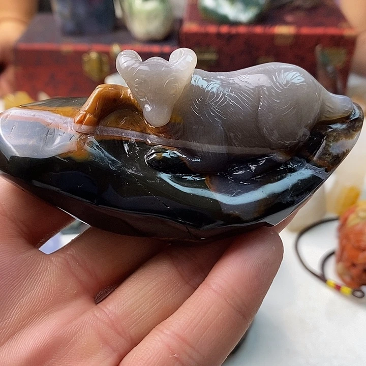 未镶嵌颈饰玛瑙/玉髓