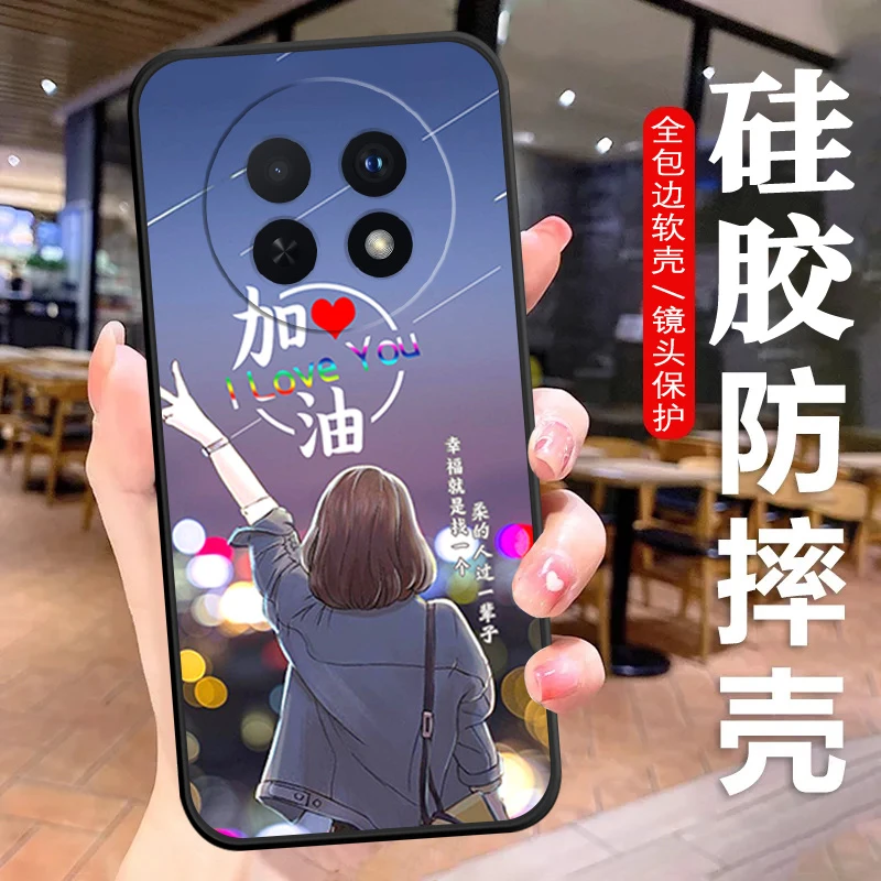 realme真我12X手机壳RMX3993硅胶防摔全包边软壳卡通女款网红新潮