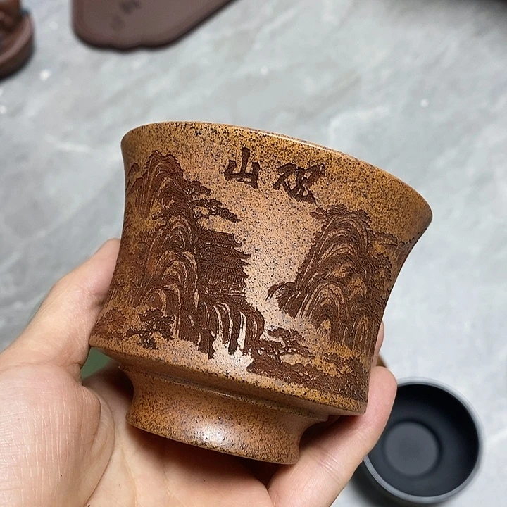 茶杯紫砂放漏111111111