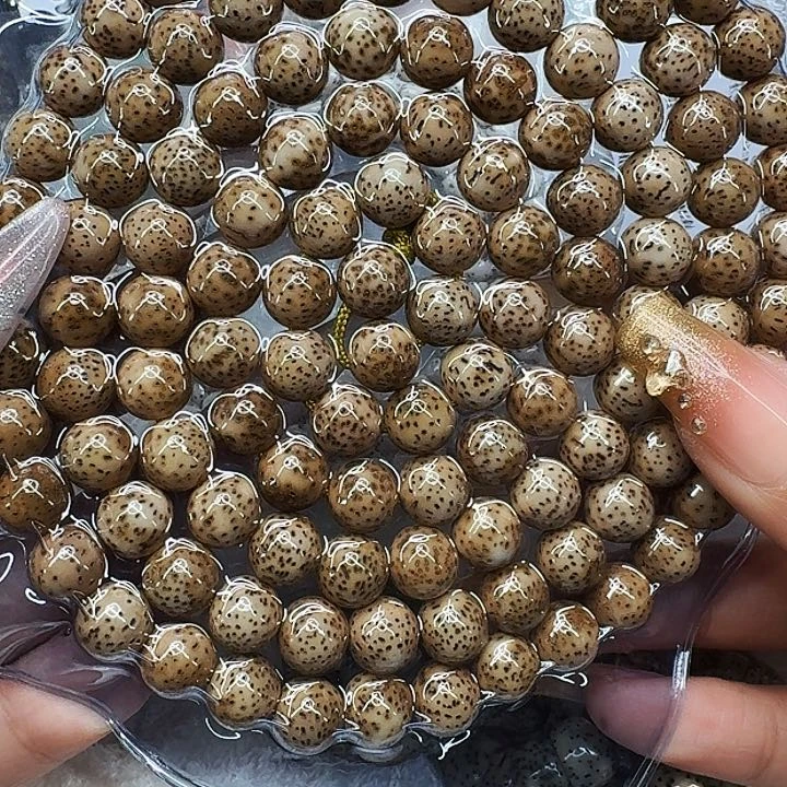 星月菩提手串419傲世胡皮遇华星月菩提0.8圆108