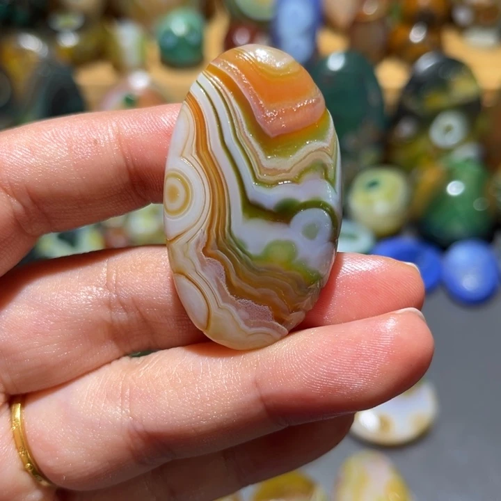 玛瑙/玉髓未镶嵌颈饰