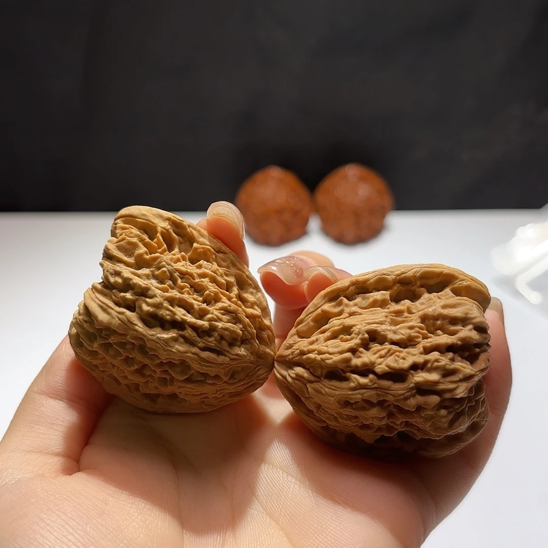 吊坠文玩核桃10号黄金甲 高炮 凹底