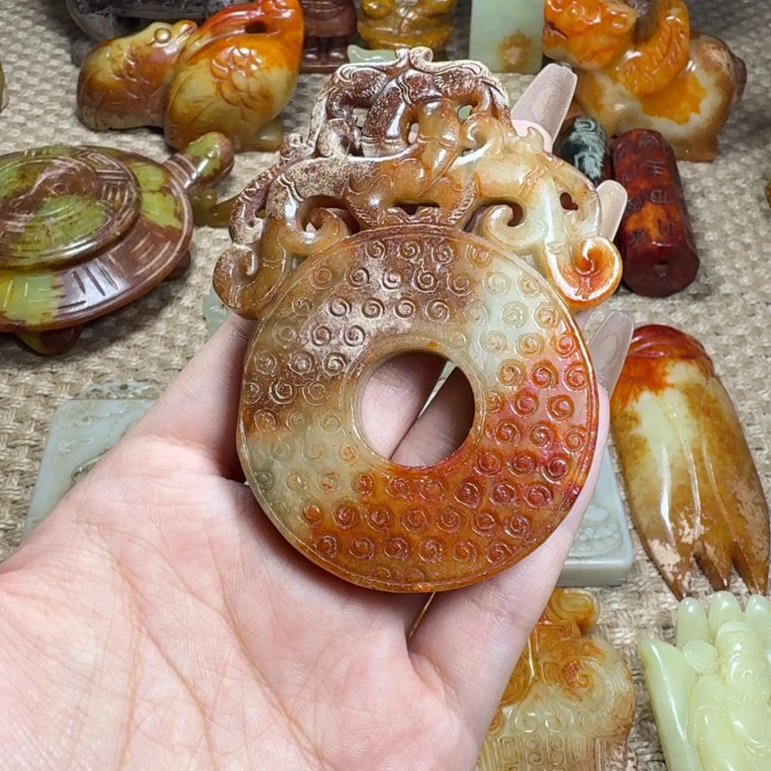 白玉菩提吊坠挂件