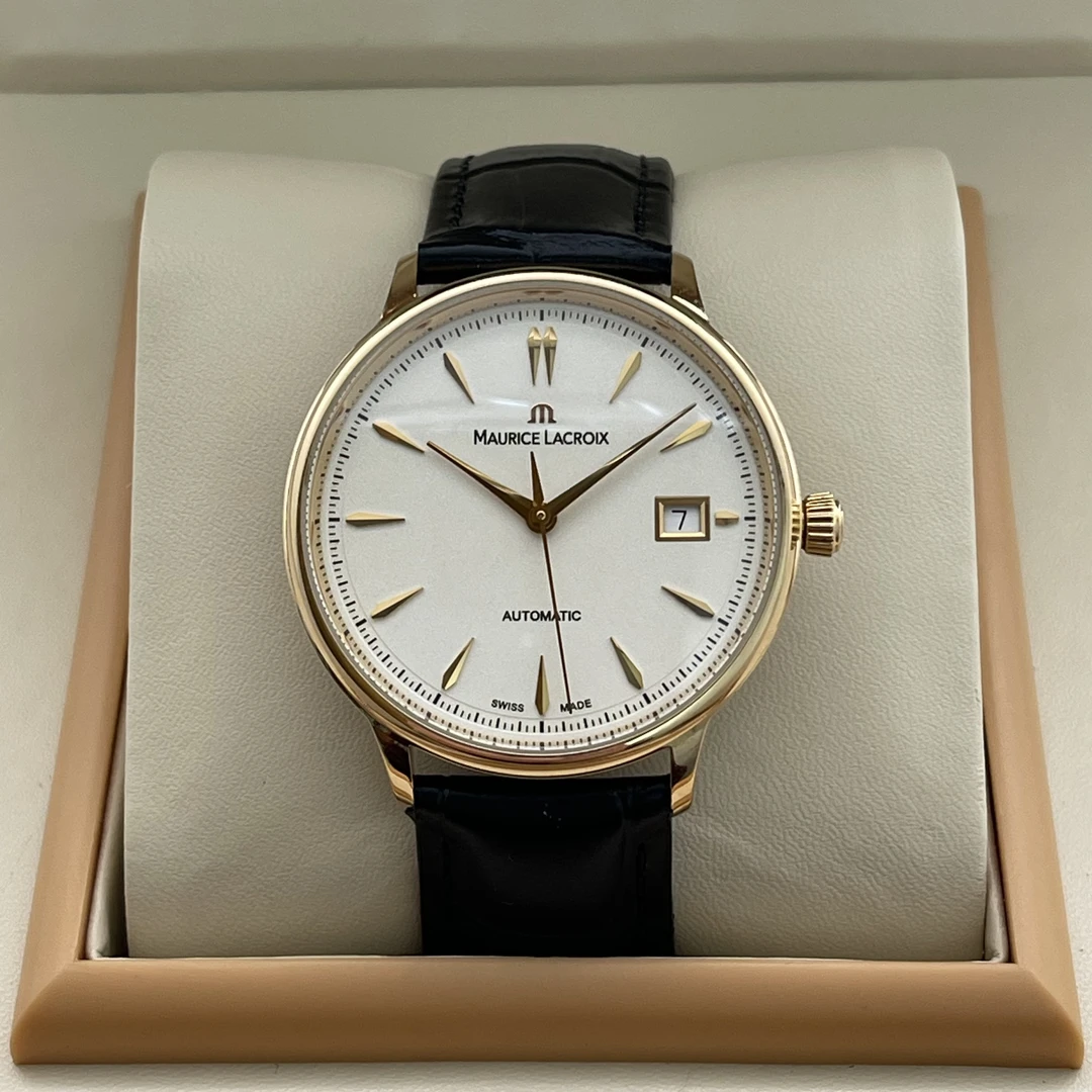 95新 MAURICE LACROIX/艾美表 典雅/A83456/38mm/全套/工价39000