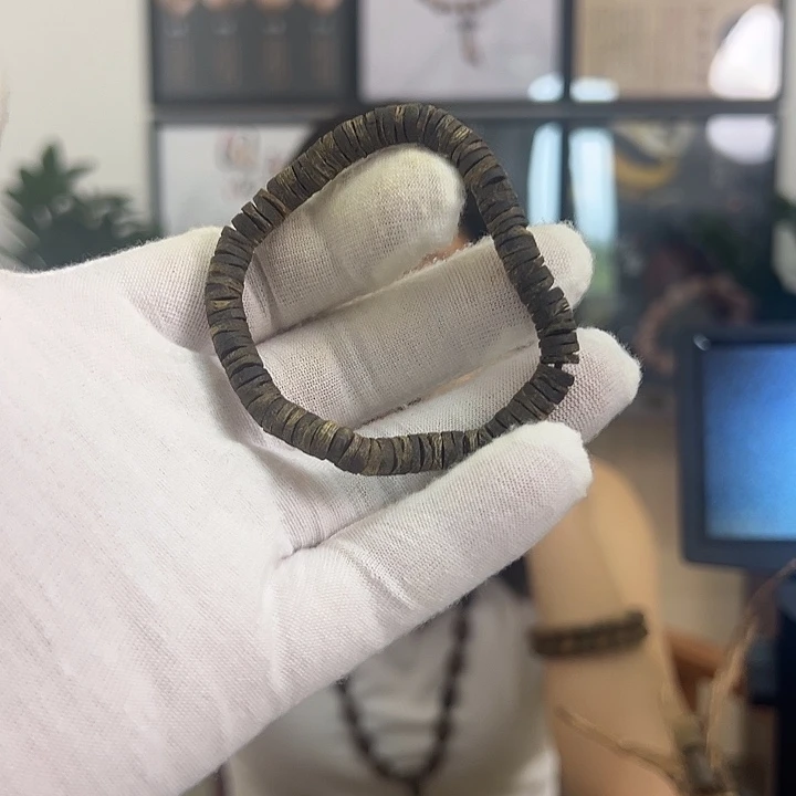 沉香沉香碎屑沉水片珠6克加