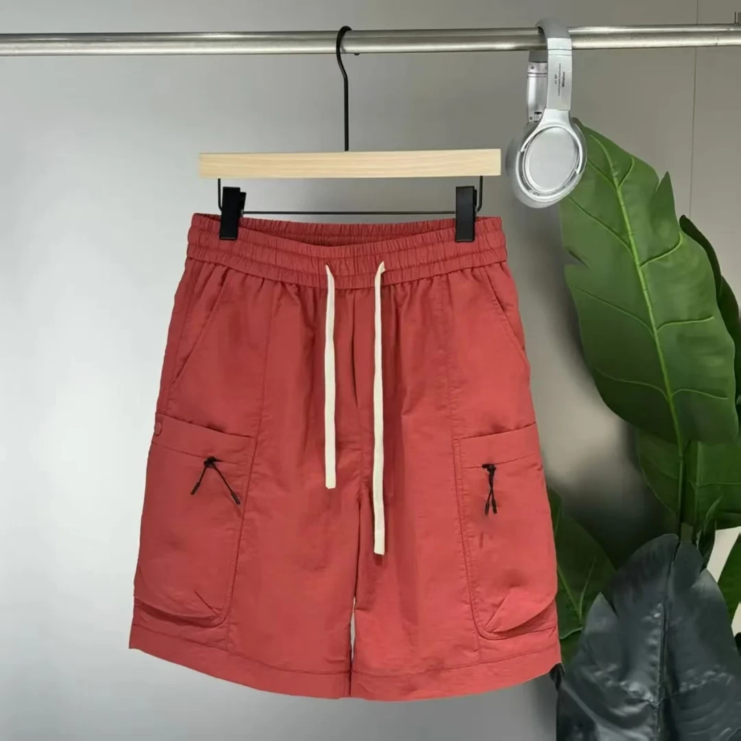【摩登华伦】撤柜款超薄工装五分裤男女同款速干短裤#4072
