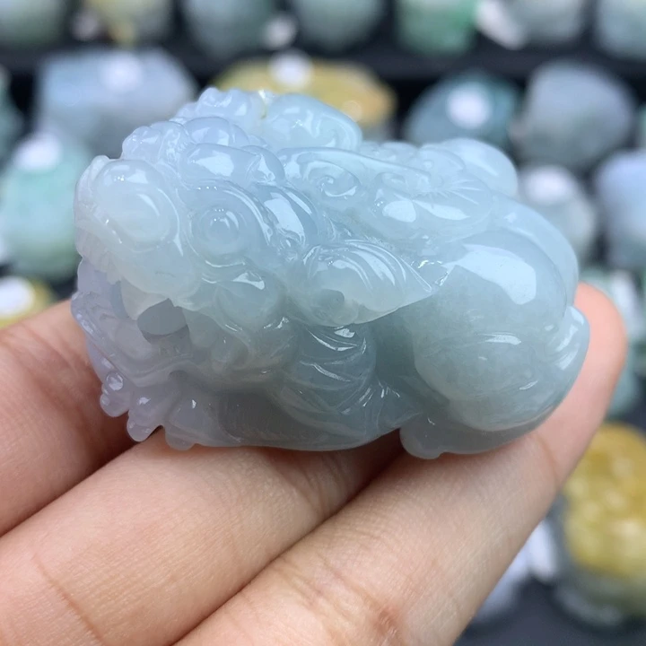 翡翠未镶嵌颈饰天然缅甸翡翠