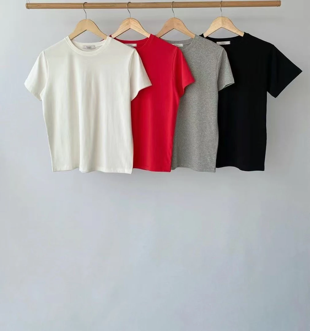 【慧姐韩国正品】2025夏新款FOR净版短袖T恤/N0退N0换