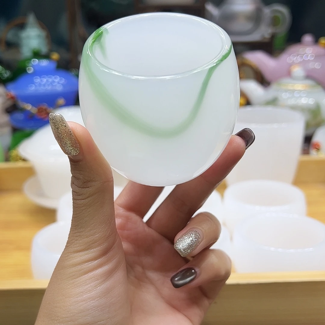 不带礼盒飘绿主人杯