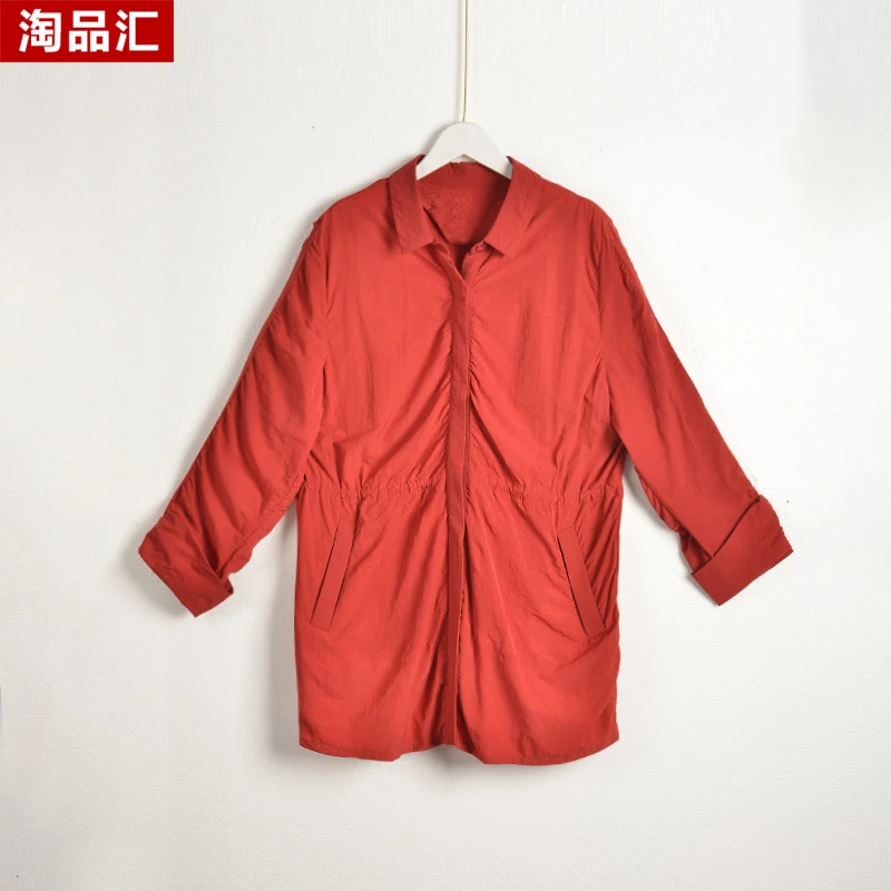 GPC2【专柜捡漏】中高端时尚女装DQB-外套6338-酒红色