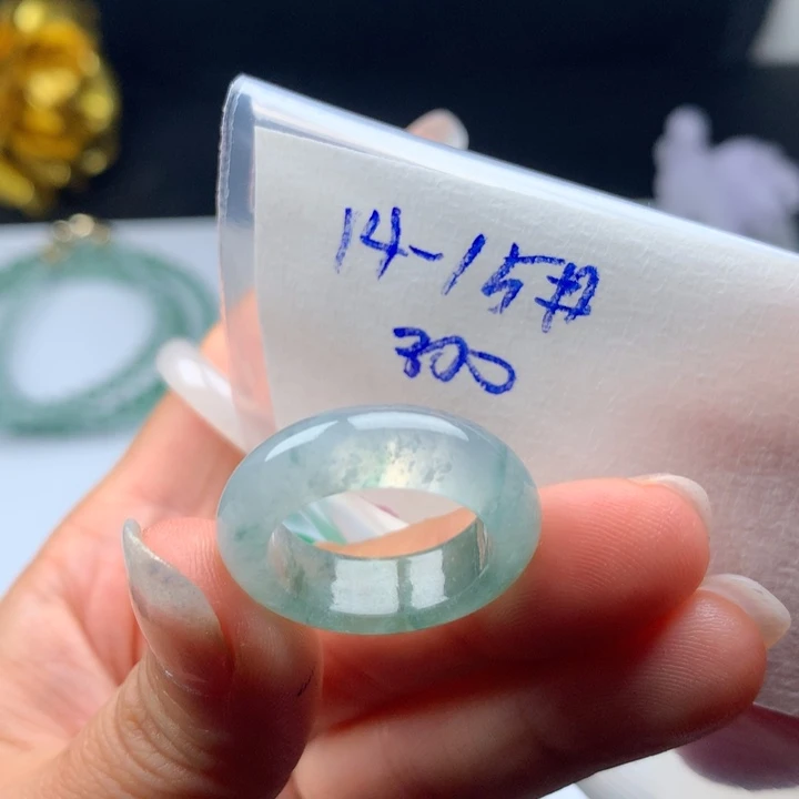 ～****定制翡翠未镶嵌戒圈
