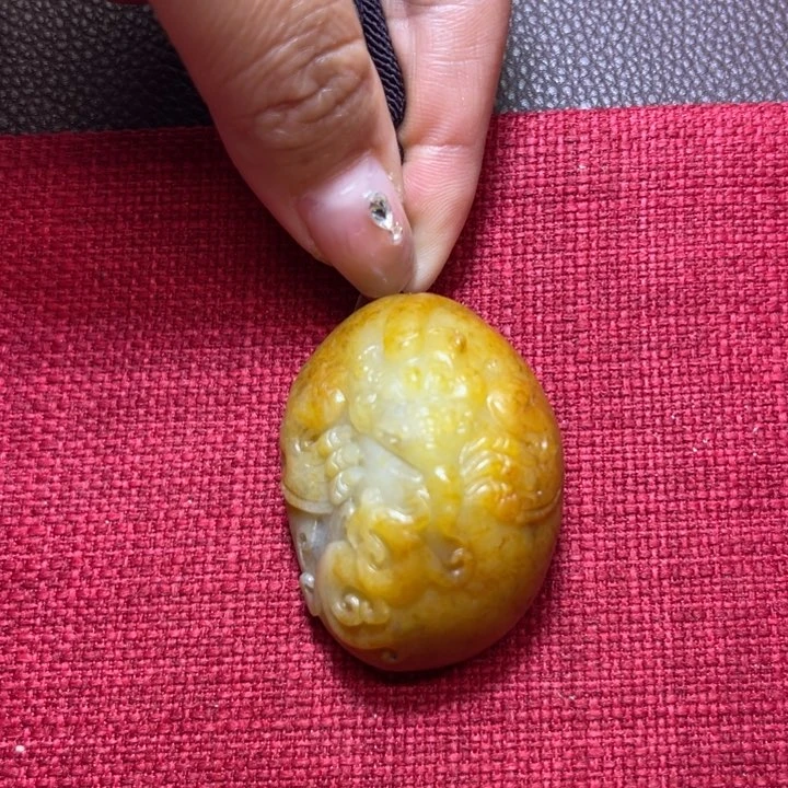 和田玉把件未镶嵌貔貅