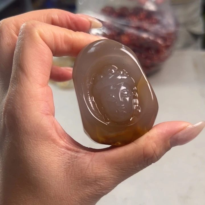 玛瑙/玉髓吊坠(不含链)未镶嵌